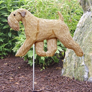 Soft Coated Wheaten Terrier Garden Stake