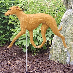 Italian Greyhound Garden Stake - Multiple Colors Available