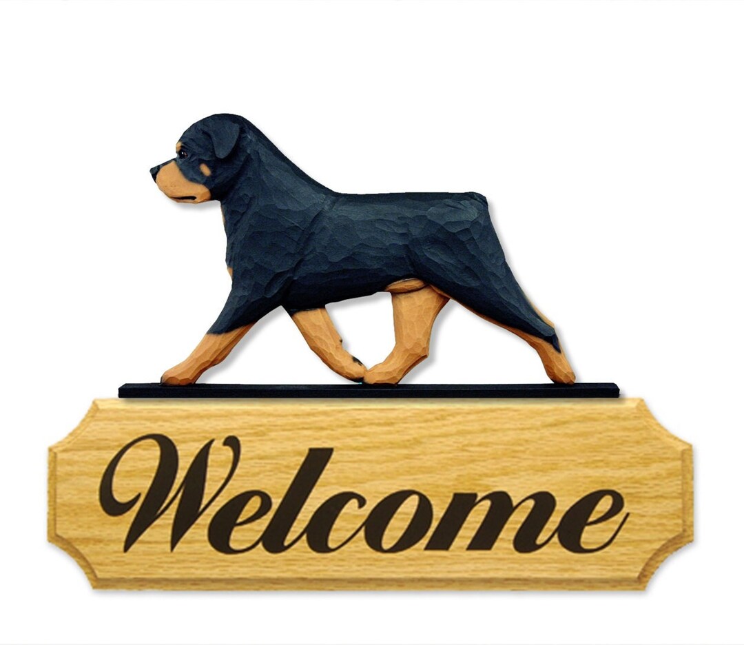 Starting Soon Rottweiler Sign Rottweiler Welcome Sign - Multiple Colors Available - Etsy