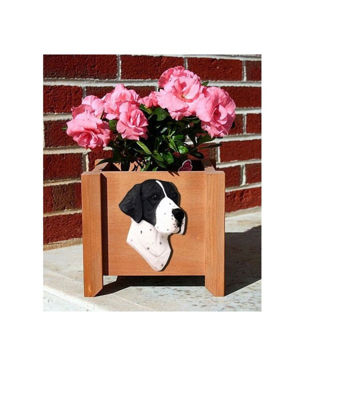 Pointers Box English Pointer Planter Box - Multiple Colors Available - Etsy