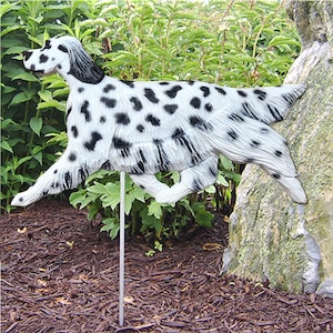 English Setter Garden Stake - Multiple Colors Available