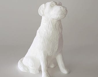 Irish Wolfhound (unpainted) Paint-It-Yourself Figurine