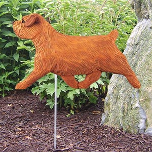 Norfolk Terrier Garden Stake - Multiple Colors Available