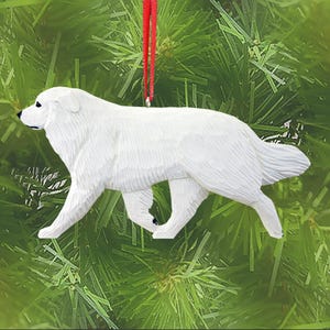 Great Pyrenees Christmas Ornament