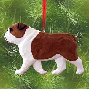 thumbnail image 2 of Premium English Bulldog Christmas Ornaments 2 of 13