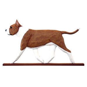 American Staffordshire Terrier DIG (Dog In Gait) Topper - Multiple Colors Available