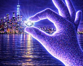 Diamond District New York Poster