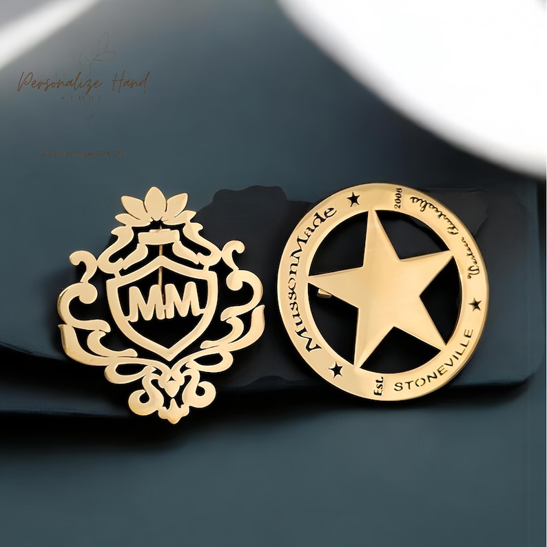 Custom Logo Enamel Pin, Personalized Company Lapel Pin, Corporate ...