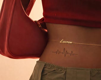 Catena per ombelico personalizzata, catena per il corpo con nome personalizzato, catena per la vita, catena per il corpo in acciaio inossidabile dorato, minimalista in oro, catena per ombelico, regali per la migliore amica.