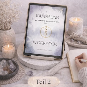 50 Shadow Work Prompts Teil 2 | Shadow Work Journal | Tiefe Innenschau | Inner Work Workbook | Selbstreflexion PDF | Digital Download