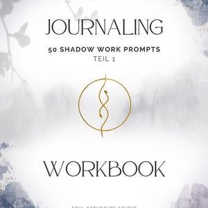 50 Shadow Work Prompts Teil 1 | Shadow Work Journal | Inner Work Workbook | Selbstheilung & Innere Arbeit | Printable PDF | Digital Download