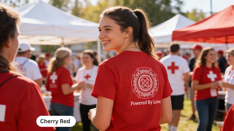 Spiritual Unisex Short Sleeve Tee | Multiple Colors, Sizes | My True Religion is Love image 7