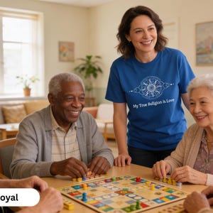 Spiritual Unisex Short Sleeve Tee | Multiple Colors, Sizes | My True Religion is Love image 16