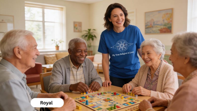 Spiritual Unisex Short Sleeve Tee | Multiple Colors, Sizes | My True Religion is Love image 16