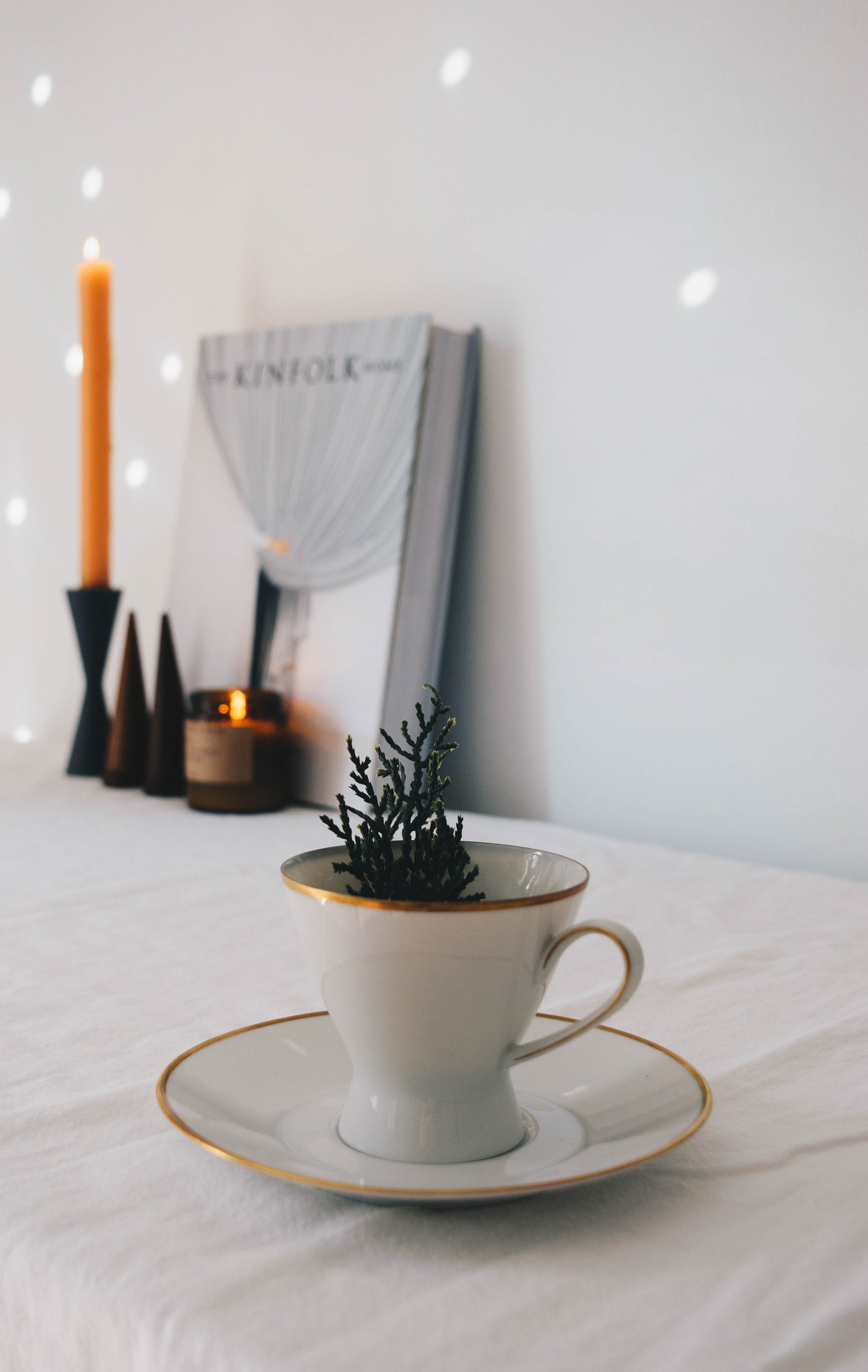 Mid Century Modern Porcelain Tea Cup and Saucer Set // - Etsy