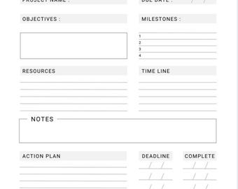 Small Business Planner Bundle (Target Audience & Budget Worksheets)