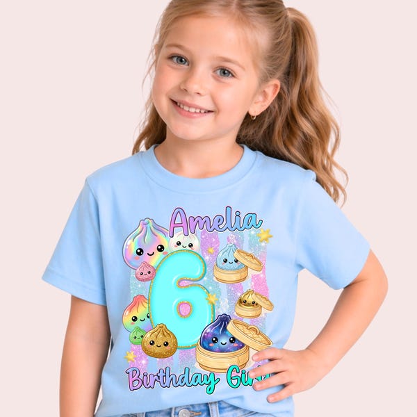 Inspired Squish Birthday T-shirt: Squish Dumpling, Family Matching, Gift for Girls