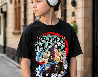 Inspired Nezuk Birthday T-shirt: Anime PartyTheme, Family Matching, Gift for Kids