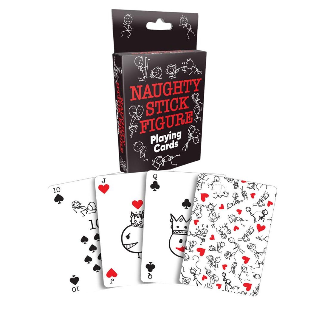 Naughty Stick Figure Playing Cards - Etsy