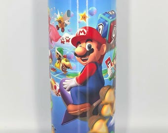 Geek Gamer Anime Tumbler 20 oz – Personalized Gift for Fans”