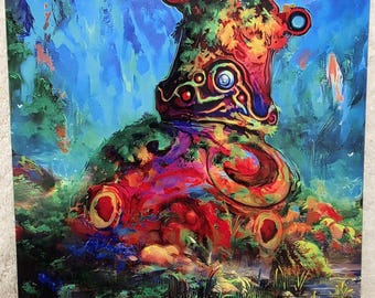 Anime Metal Wall Art, Zelda-Inspired Decor, Laser Cut Otaku Gift