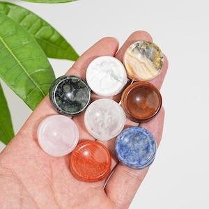 Suporte para mini esfera de cristal natural, base esculpida em formato de esfera, presente de pedra preciosa