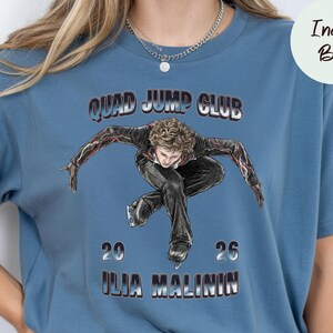 Quad Jump Club Shirt, Figure Skating Fan Shirt, Skater Fan Tee, Quad Era Collection, Figure Skating Gift