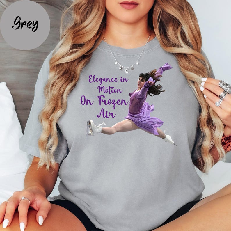 Ice skater gift shirt for skating fans
