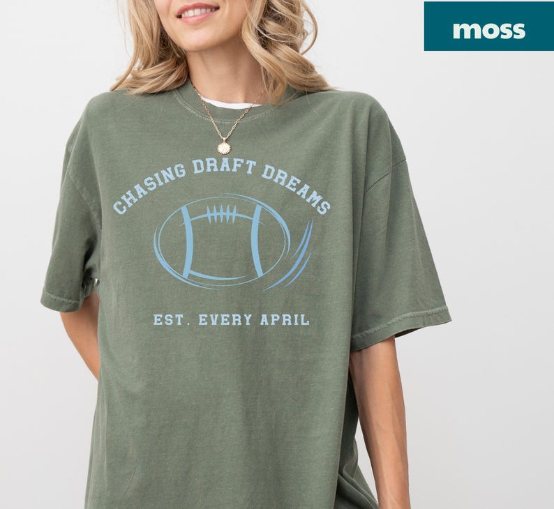 nfl draft shirt est every april football fan apparel