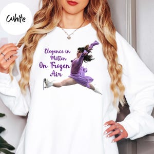 Minimal skating design sweatshirt