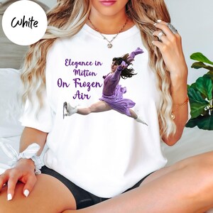 Elegance in Motion skating shirt aesthetic design