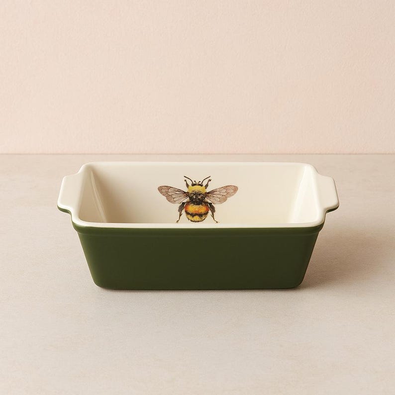 WildflowerPorcelain Botanic Garden Harmony Loaf Pan