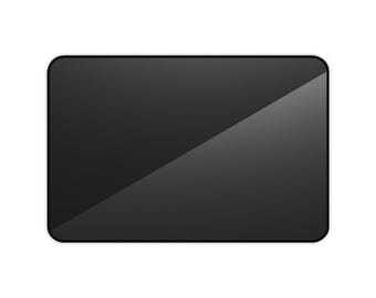Zweifarbige Neopren-Schreibtischmatte | Minimalistisches Office Pad