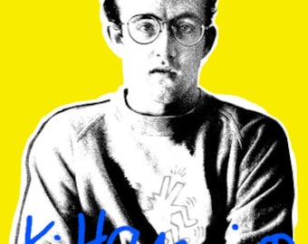 Photo Image of the artist Keith Haring Photo Print