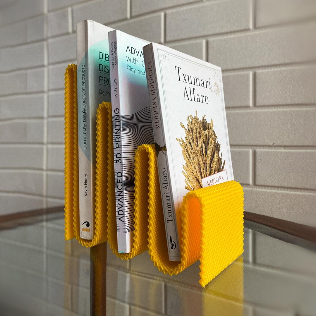 Wavy Bookcase - Etsy