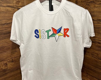 SiSTAR Eastern Star Custom T-Shirts, Star Points, OES Sister, Masonic Shirts