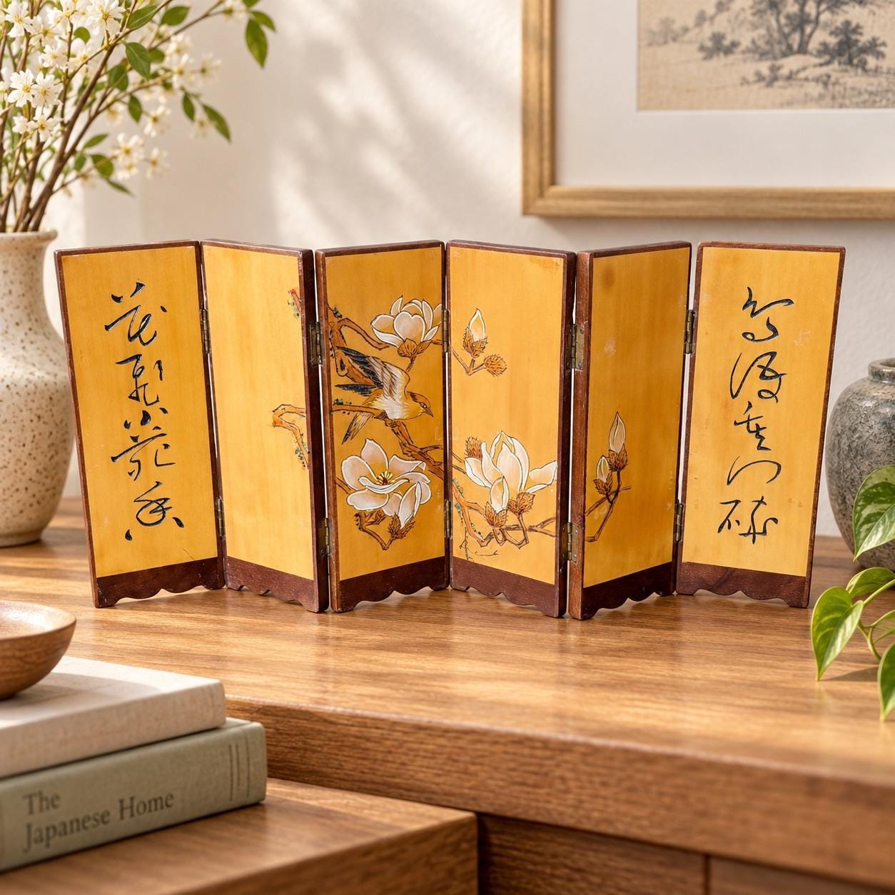 シャンシャン　パネル 6 Panel Chinese Screen - Etsy