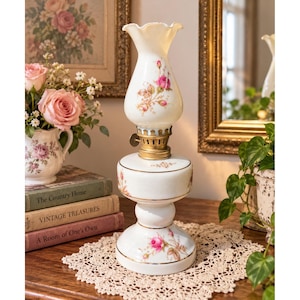 Antique Japanese Porcelain Lamps - Etsy