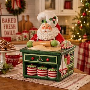Fitz and Floyd Santa - Etsy