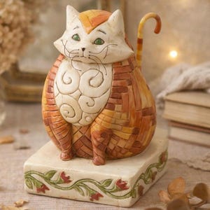 Sale❗️Jim Shore☆ Faithful Friend(Cat) Jim Shore Cats - Etsy