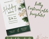 Holiday Party Invitation Template