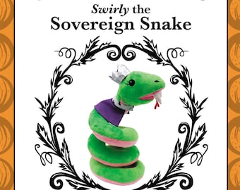 Sovereign Snake Pattern - Make your own plush snake
