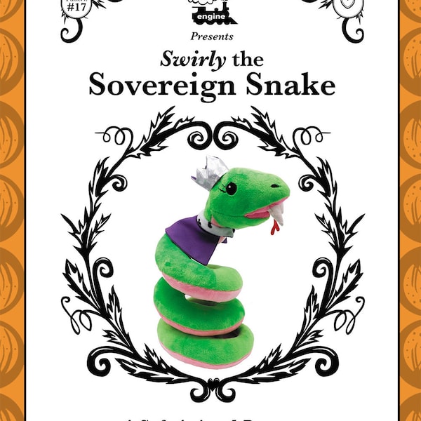 Modèle de serpent souverain - Créez votre propre serpent en peluche