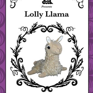 Plush Llama Toy Pattern