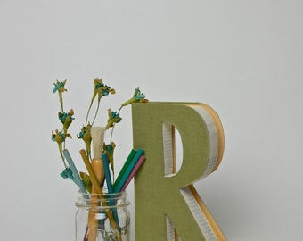 Vintage Smart Hand Cut Book Letters