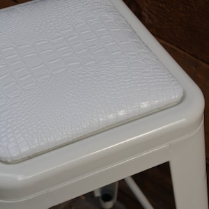 Custom Tolix Stool Cushions: in the Fabric of Your Choice image 3