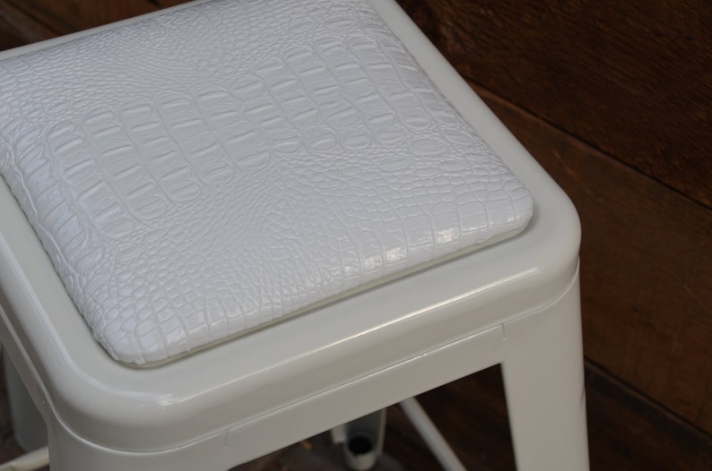 Custom Tolix Stool Cushions: in the Fabric of Your Choice image 3