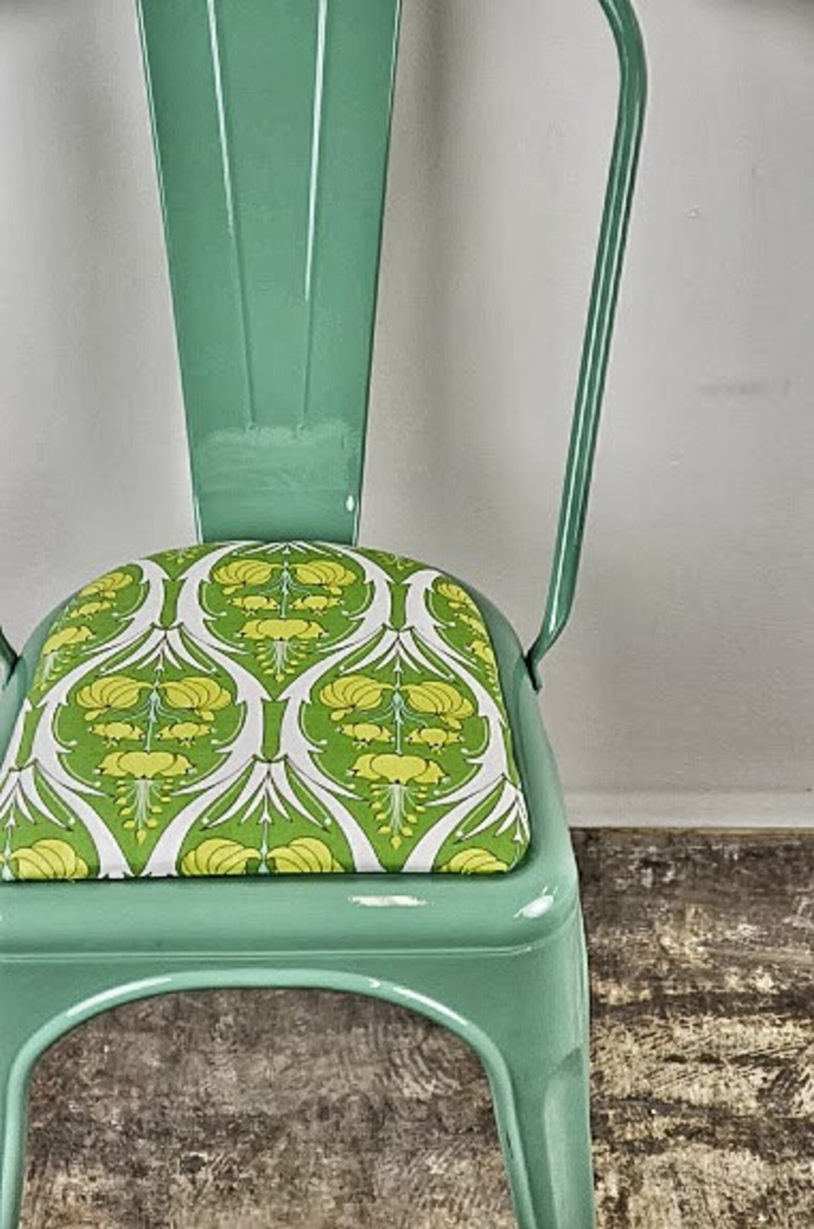 Custom Upholstered Seat Cushion for Tolix Style Side Chairs Etsy