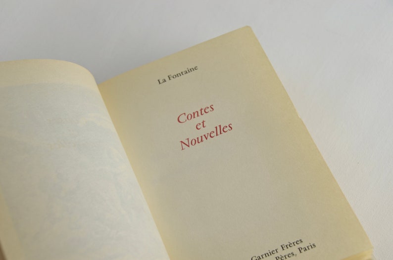 Lovely First Edition Copy of Contes et Nouvelles by La Fontaine image 6