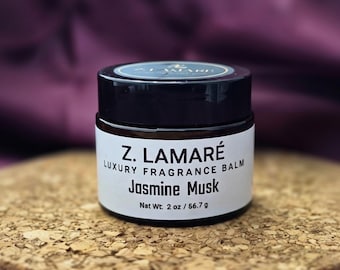 Jazmín Musk - Bálsamo aromático de lujo - Ámbar, jazmín, madera de cedro